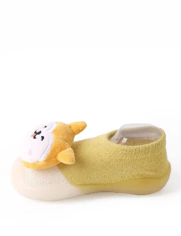 Papuci de Casa Shein Kids, galben