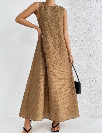 Rochie lunga SHEIN, maro