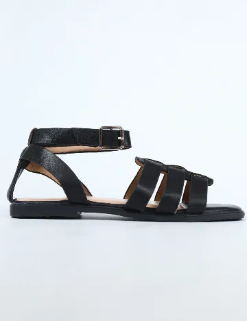 Sandale SHEIN, negru Negru
