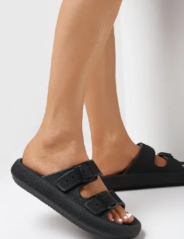 Slapi SHEIN, negru