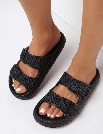 Slapi SHEIN, negru