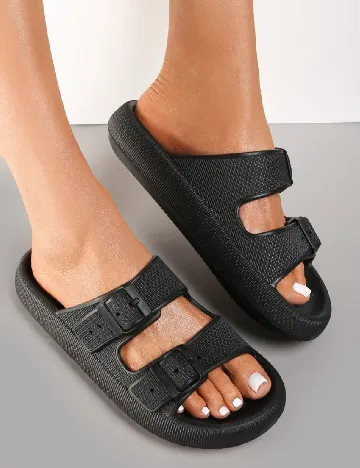 Slapi SHEIN, negru