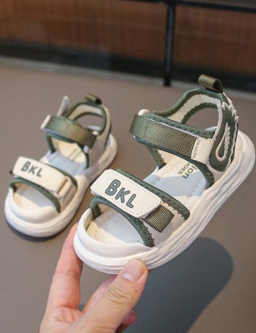 Sandale Shein Kids, verde