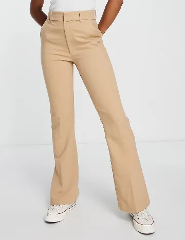 Pantaloni Abercrombie&Fitch, maro