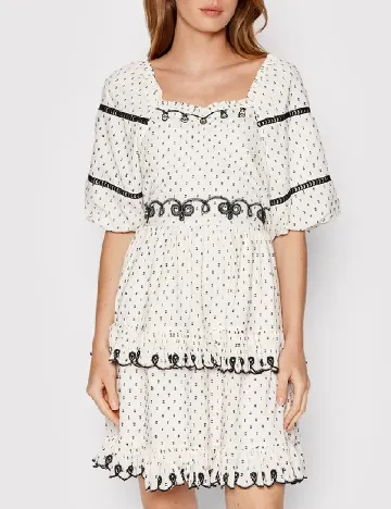 Rochie scurta Y.A.S, alb