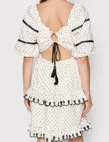 Rochie scurta Y.A.S, alb