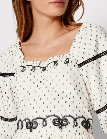 Rochie scurta Y.A.S, alb
