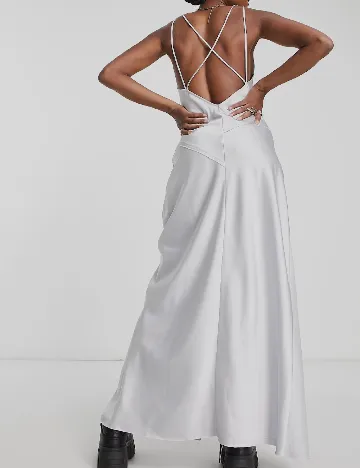 Rochie lunga COLLUSION, gri