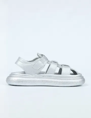 Sandale Shein Kids, gri Gri