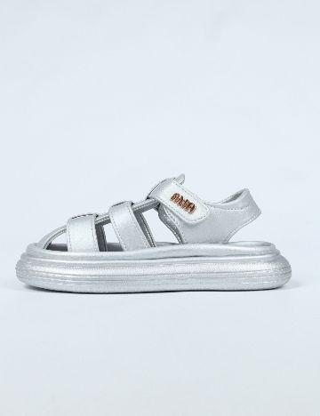 Sandale Shein Kids, gri