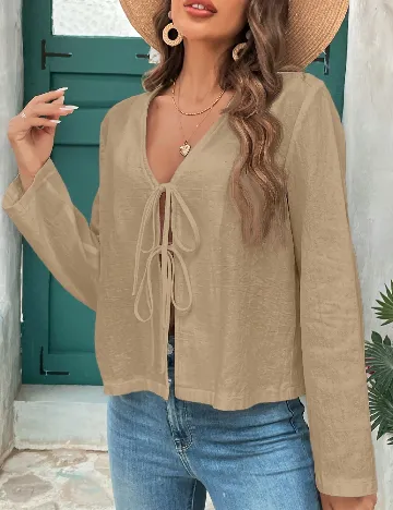 Bluza SHEIN, maro deschis