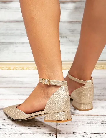 Pantofi SHEIN, auriu