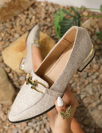 Espadrile SHEIN, crem