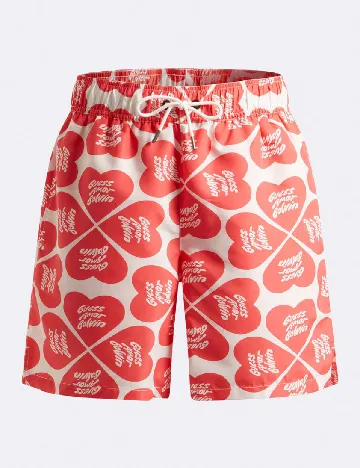 Short de baie Guess, corai