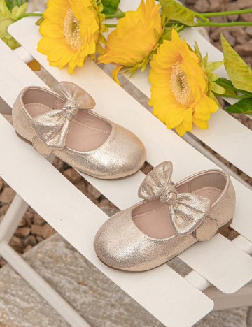 Pantofi Shein Kids, crem