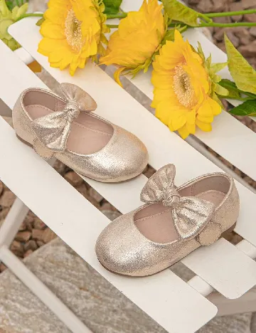Pantofi Shein Kids, crem