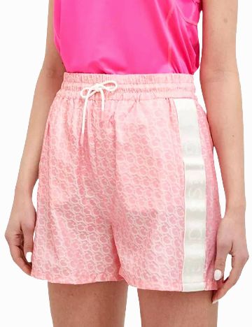 Pantaloni scurti Guess, roz