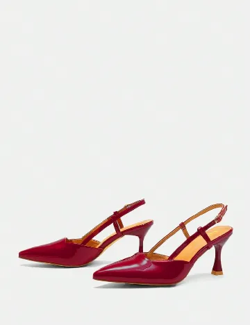 Pantofi SHEIN, visiniu