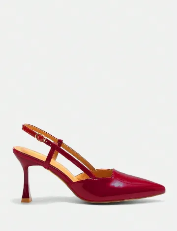 Pantofi SHEIN, visiniu