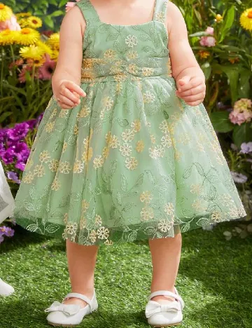 Rochie Shein Kids, verde
