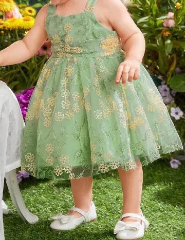 Rochie Shein Kids, verde