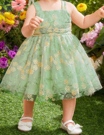 Rochie Shein Kids, verde
