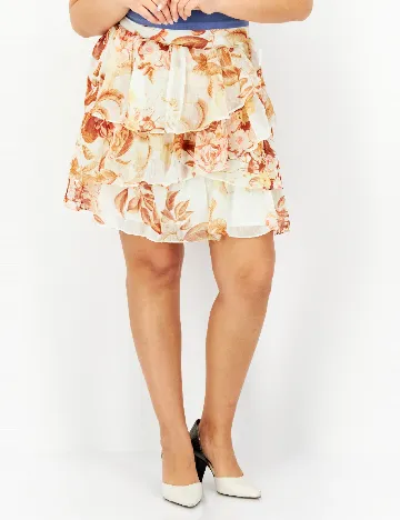 Fusta Guess, crem