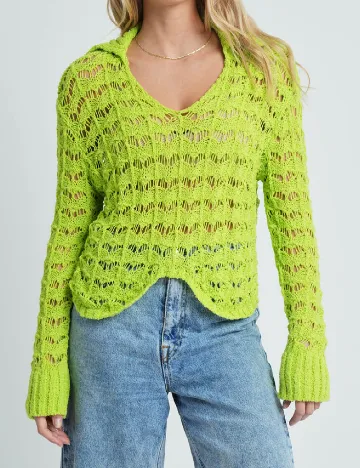 Bluza Native Youth, verde Verde