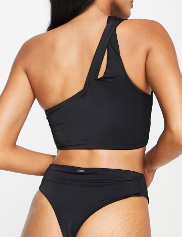 Bustiera de baie We Are We Wear, negru