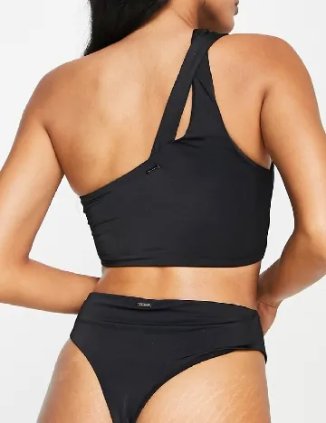 Bustiera de baie We Are We Wear, negru