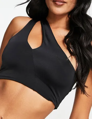 Bustiera de baie We Are We Wear, negru