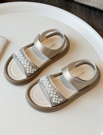 Sandale Shein Kids, auriu