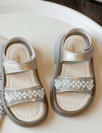 Sandale Shein Kids, auriu
