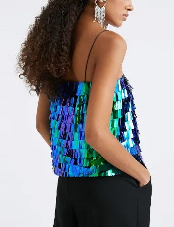 Top Desigual, mix culori