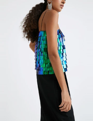 Top Desigual, mix culori
