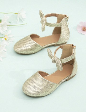 Pantofi Shein Kids, auriu