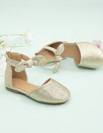 Pantofi Shein Kids, auriu