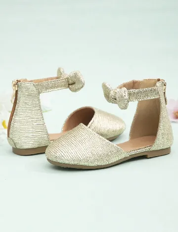 Pantofi Shein Kids, auriu