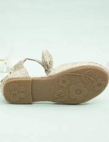 Pantofi Shein Kids, auriu