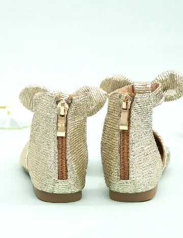 Pantofi Shein Kids, auriu