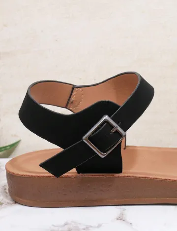Sandale SHEIN, negru