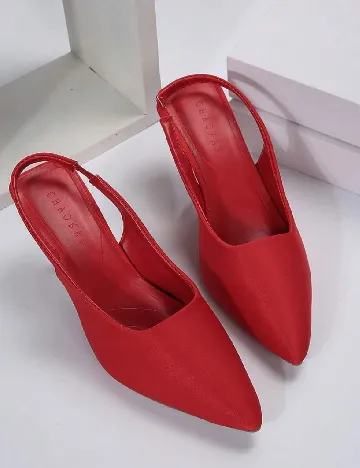 Pantofi SHEIN, rosu