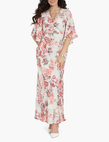 Rochie lunga Guess, floral