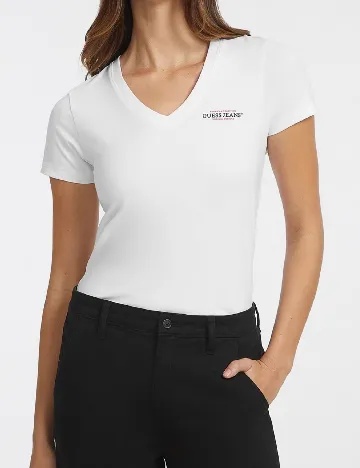 Tricou Guess, alb