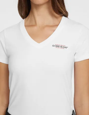 Tricou Guess, alb