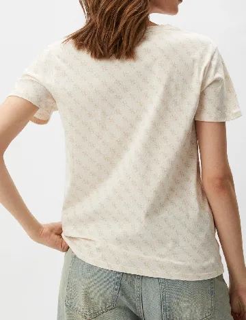 Tricou Guess, crem