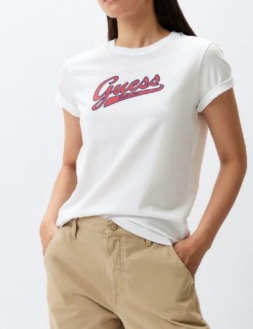 Tricou Guess, alb