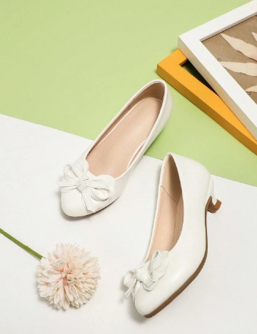 Pantofi Shein Kids, alb