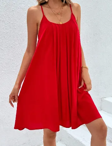 Rochie scurta SHEIN, rosu