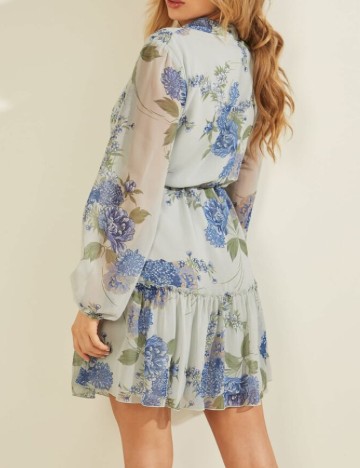 Rochie scurta Guess, albastru